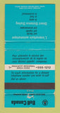 Matchbook Cover - Bell Canada Telephone WEAR 30 Strike
