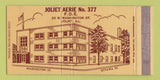 Matchbook Cover - Eagles Club Joliet IL WEAR 30 Strike