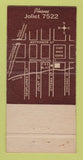 Matchbook Cover - Eagles Club Joliet IL WEAR 30 Strike
