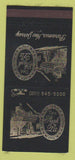 Matchbook Cover - The Steak Pit Paramus NJ restaurant 30 Strike