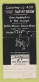 Matchbook Cover - The Steak Pit Paramus NJ restaurant 30 Strike