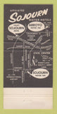 Matchbook Cover - Sojourn Inn Inglewood CA 30 Strike