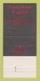Matchbook Cover - Georgia Rural Electric Reynolds GA 30 Strike