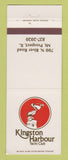 Matchbook Cover - Kingston Harbour Yacht Club Mount Prospect IL