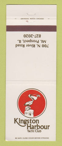 Matchbook Cover - Kingston Harbour Yacht Club Mount Prospect IL