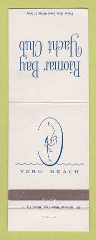 Matchbook Cover - Riomar Bay Yacht Club Vero Beach FL WORN