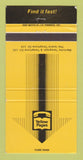 Matchbook Cover - Yellow Pages Telephone Book  Canada WEAR 30 Strike