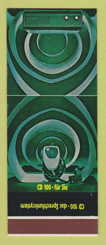 Matchbook Cover - Motorola CB Radio Dortmund Germany SAMPLE
