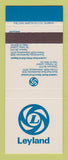Matchbook Cover - Leyland Cars South Africa SAMPLE