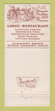 Matchbook Cover - Hickory Knob State Resort Park McCormick SC WORN 30 Strike