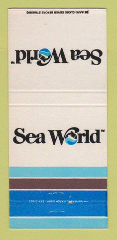 Matchbook Cover - Sea World San Diego CA 30 Strike