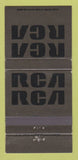 Matchbook Cover - RCA TV Radio 30 Strike