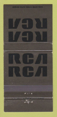 Matchbook Cover - RCA TV Radio 30 Strike