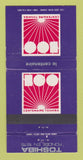 Matchbook Cover - Toshiba Electronics Le Centenaire 1985 QC Dorval 30 Strike