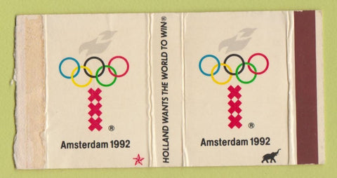 Matchbox - 1992 Olympics Amsterdam Holland Bid? WEAR