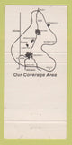 Matchbook Cover - Miami Valley Beepers Pagers Cincinnati Dayton OH 30 Strike
