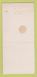 Matchbook Cover - Three Crowns Hotel Court Sarasota FL WEAR 30 Strike