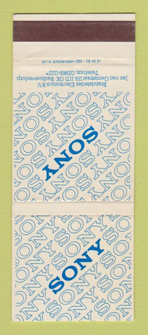 Matchbook Cover - Sony TV Electronics