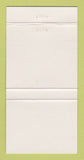 Matchbook Cover - Al Gore for President 2000 Joe Lieberman BLUE 30 Strike