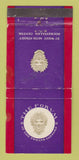 Matchbook Cover - The Forum New York City Rockefeller Center WORN 30 Stick