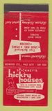 Matchbook Cover - Stickney's Redwood City San Jose CA WORN 21 Strike Feature