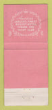 Matchbook Cover - La Ronde Fontainebleau Miami Beach FL WORN 30 Stick
