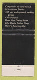 Matchbook Cover - Eden Roc Hotel Miami Beach FL WEAR 30 Stick
