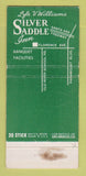 Matchbook Cover - Silver Saddle Inn Downey CA WEAR 30 Stick