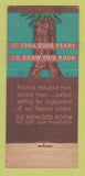 Matchbook Cover - Clift Hotel San Francisco CA Redwood Room 30 Stick