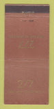 Matchbook Cover - 277 East Ave at Union St 30 Stick