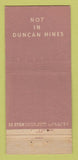 Matchbook Cover - 277 East Ave at Union St 30 Stick