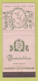Matchbook Cover - Fontainebleau Hotel Miami Beach FL Chez Bon Bon WEAR 30 Stick