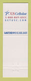Matchbook Cover - US Cellular Telephone