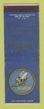 Matchbook Cover Naval Construction Training Davisville RI Camp Endicott Seabees