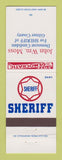 Matchbook Cover - John Wm Moss Gilmer County Sheriff Election