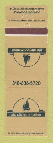 Matchbook Cover - Old Station Marina Shreveport LA WEAR
