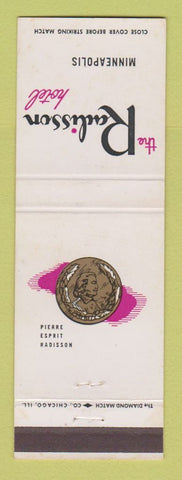 Matchbook Cover - Radisson Hotel Minneapolis MN
