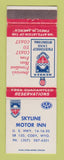 Matchbook Cover - Skyline Motor Inn Cody WY