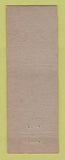 Matchbook Cover - Braemar Lodge Yarmouth NS