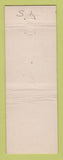 Matchbook Cover - Pelican YACht Club Fort Pierce Beach FL