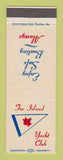 Matchbook Cover - Fox Island Yacht Club