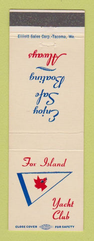 Matchbook Cover - Fox Island Yacht Club