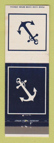 Matchbook Cover - Kean's Detroit Yacht Harbor MI