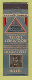 Matchbook Cover - Roosevelt Hotel Pittsburgh PA