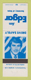 Matchbook Cover - Jim Edgar Secretary of State Election