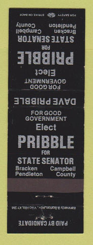 Matchbook Cover - Ribble for State Senator Election