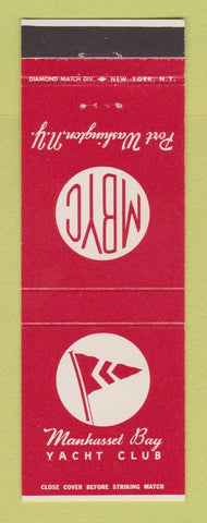 Matchbook Cover - Manhasset Bay Yacht Club Port Washington NY