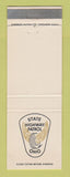 Matchbook Cover - State Highway Patrol Police OH Ohio