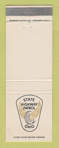 Matchbook Cover - State Highway Patrol Police OH Ohio
