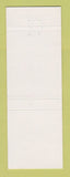 Matchbook Cover - Sannas Bay Club Margate NJ